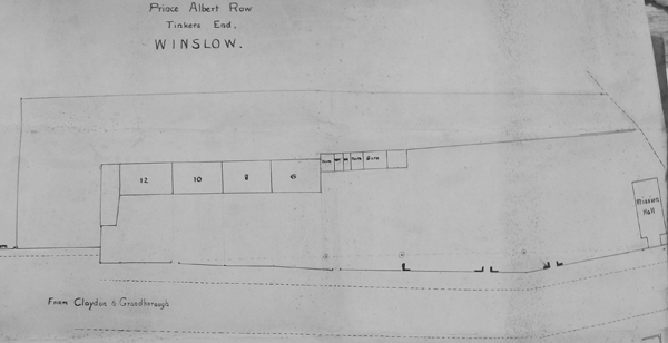 Plan of Prince Albert Row