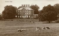 A postcard of Winslow Hall (Winslow History, www.winslow-history.org.uk)