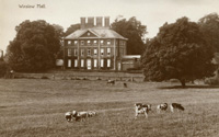 A postcard of Winslow Hall (Winslow History, www.winslow-history.org.uk)